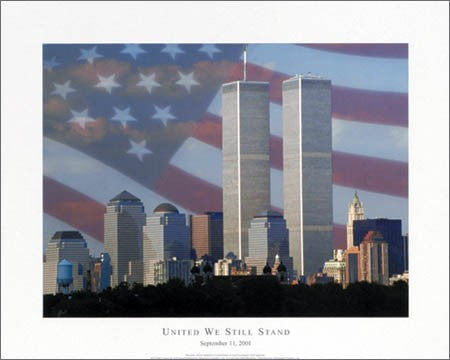 United We Stand - Patriotic Wall Art Print | Buy Now