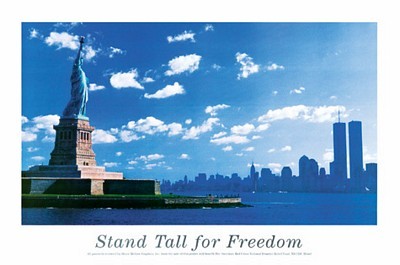 Stand Tall for Freedom Art Print by Steven Vidler - Inspiring Wall Art Décor 24 x 36 inch