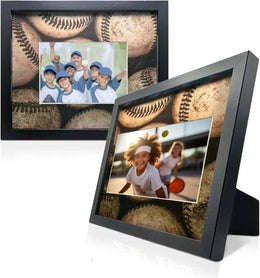 Softball Picture Frame Modern 5x7 Photo Display Frame 12x14.5
