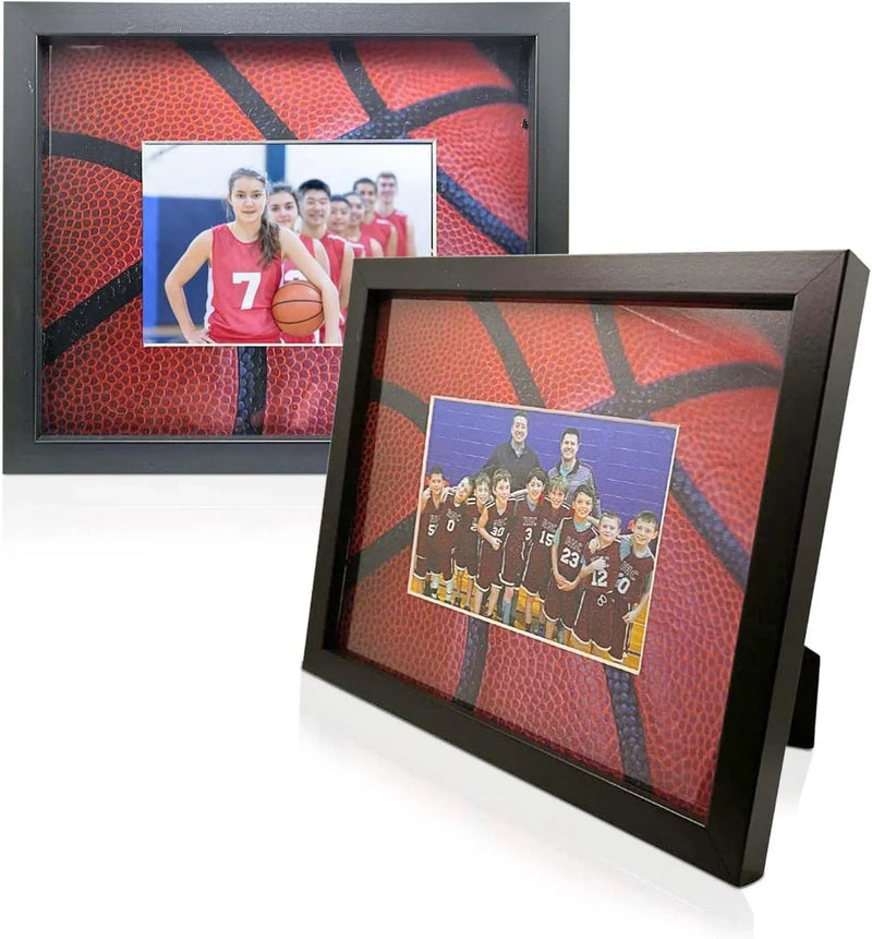 Basketball Picture Frame Modern 5x7 Photo Display Frame 12x14.5