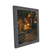 Black Ornate Antique Picture Frame Gallery Wall  ModernMemoryDesign.com 