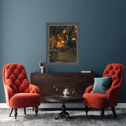 Black Ornate Antique Picture Frame Gallery Wall  ModernMemoryDesign.com 