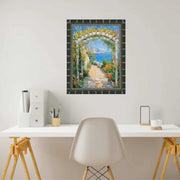 Boho Black Bamboo Wood Picture Frame 