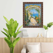 Boho Dark Brown Bamboo Picture Frame 