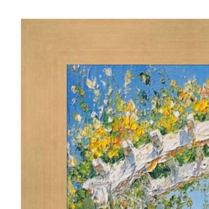 40x40 Frame Brushed Gold Metal Bronze Picture Frame