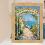 25x25 Frame Brushed Gold Metal Bronze Picture Frame