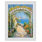 28x40 Frame Brushed Silver Metal Pewter Picture Frame