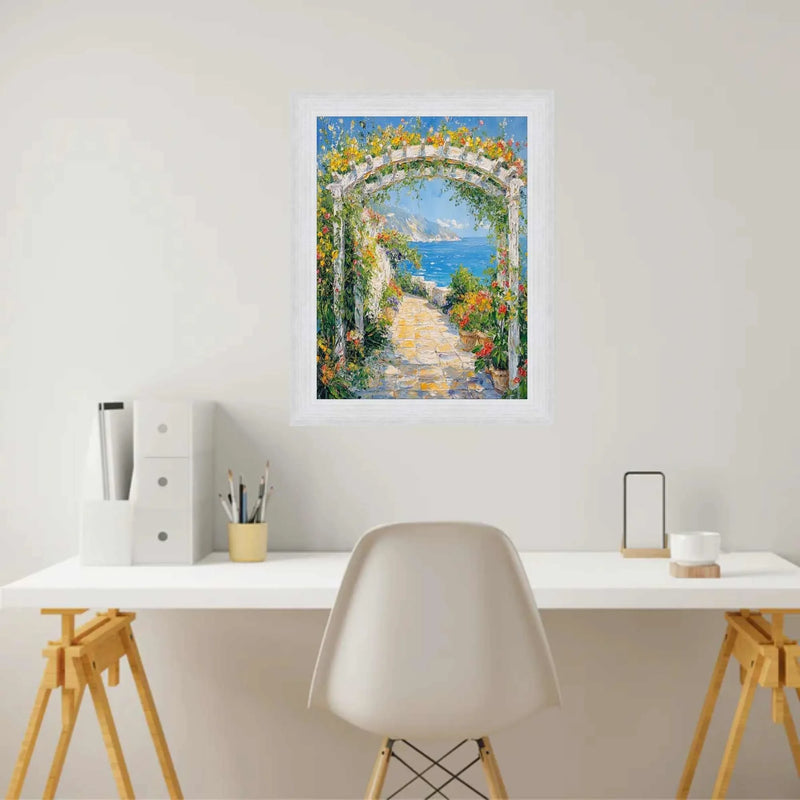 28x40 Frame Brushed Silver Metal Pewter Picture Frame