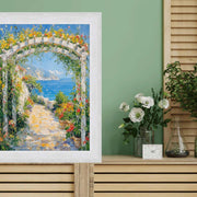 40x60 Frame Brushed Silver Metal Pewter Picture Frame