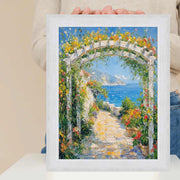 24x48 Frame Brushed Silver Metal Pewter Picture Frame