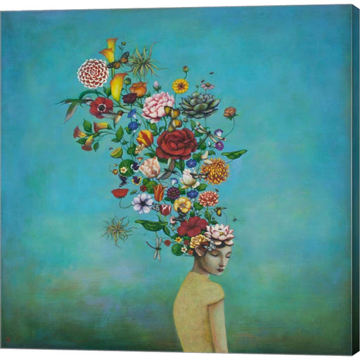 A Mindful Garden by Duy Huynh, Canvas Art