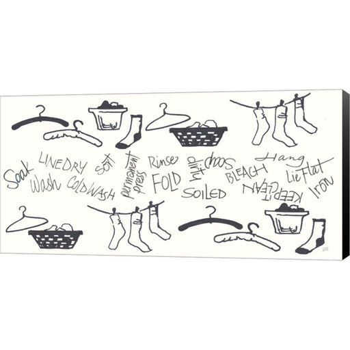 Laundry Room Sayings II by Chris Paschke, Canvas Art