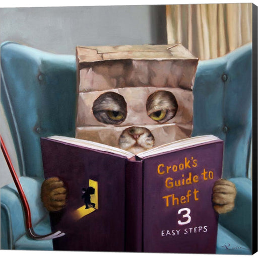 Cat Burglar by Lucia Heffernan, Canvas Art