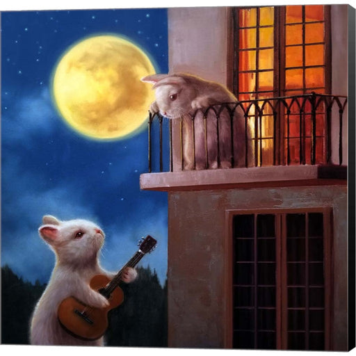 Moonlight Serenade by Lucia Heffernan, Canvas Art