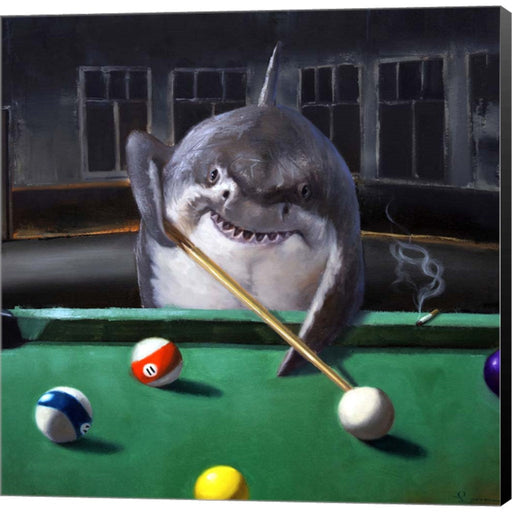 Pool Shark by Lucia Heffernan, Canvas Art