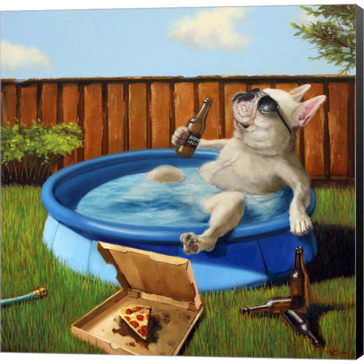 When Human Is Away by Lucia Heffernan, Canvas Art