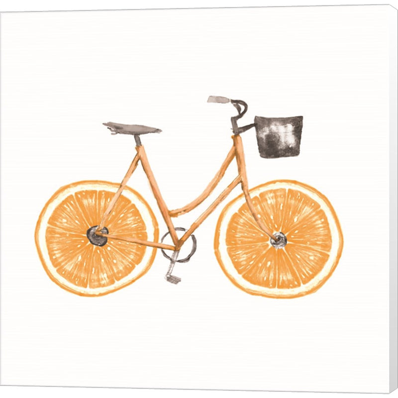 Orange Bike by Dogwood Portfolio, Canvas Art