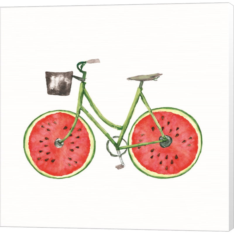 Watermelon Bike by Dogwood Portfolio, Canvas Art