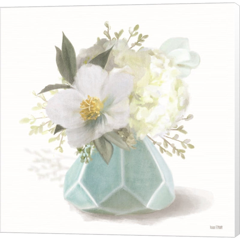 Posies in Blue by House Fenway, Canvas Art