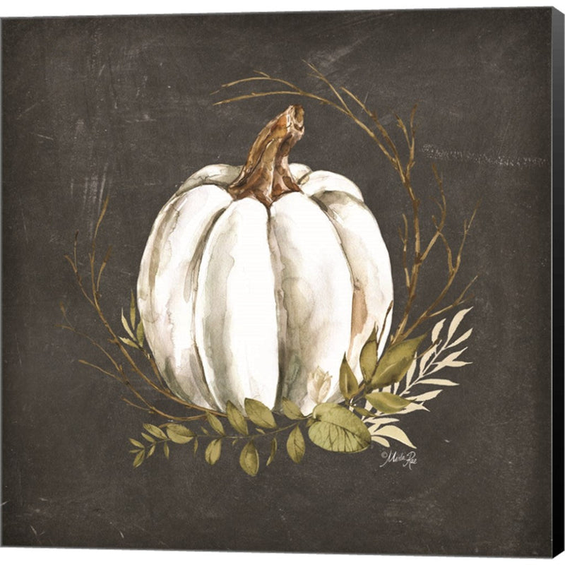 White Pumpkin by Marla Rae, Canvas Art