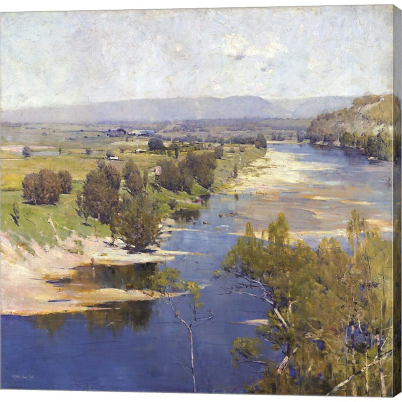 Arthur Streeton - Cremorne Pastoral by Stellar Design Studio, Canvas Art