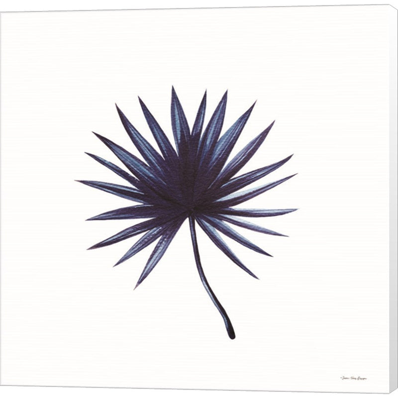 Watercolor Blue Leaf II by Seven Trees Design, Canvas Art