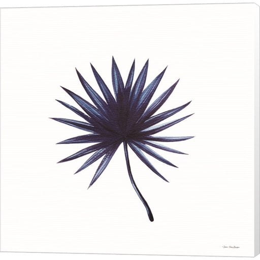 Watercolor Blue Leaf II by Seven Trees Design, Canvas Art