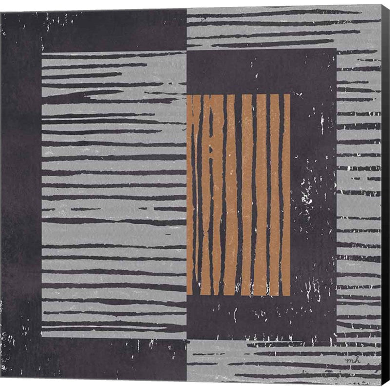 Primitive II Gray by Moira Hershey, Canvas Art