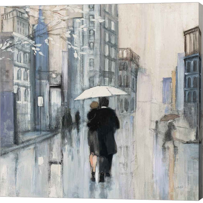 Spring Rain New York Neutral Crop by Julia Purinton, Canvas Art