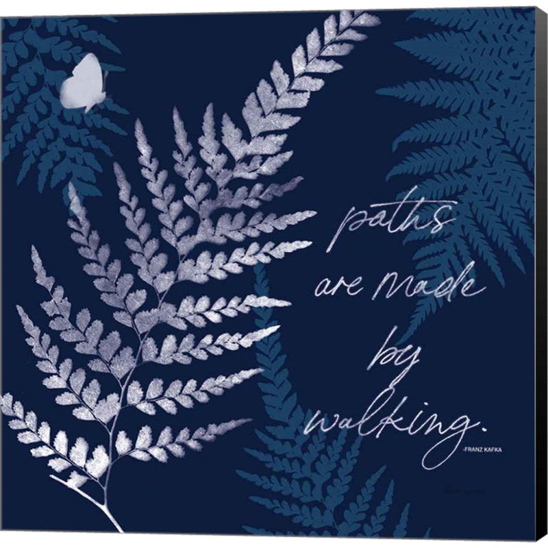 Dark True Blue III by Katie Pertiet, Canvas Art