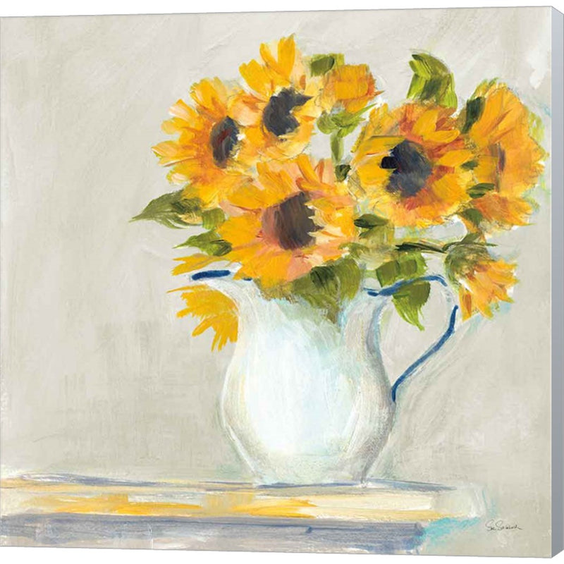 Lotties Sunflowers by Sue Schlabach, Canvas Art