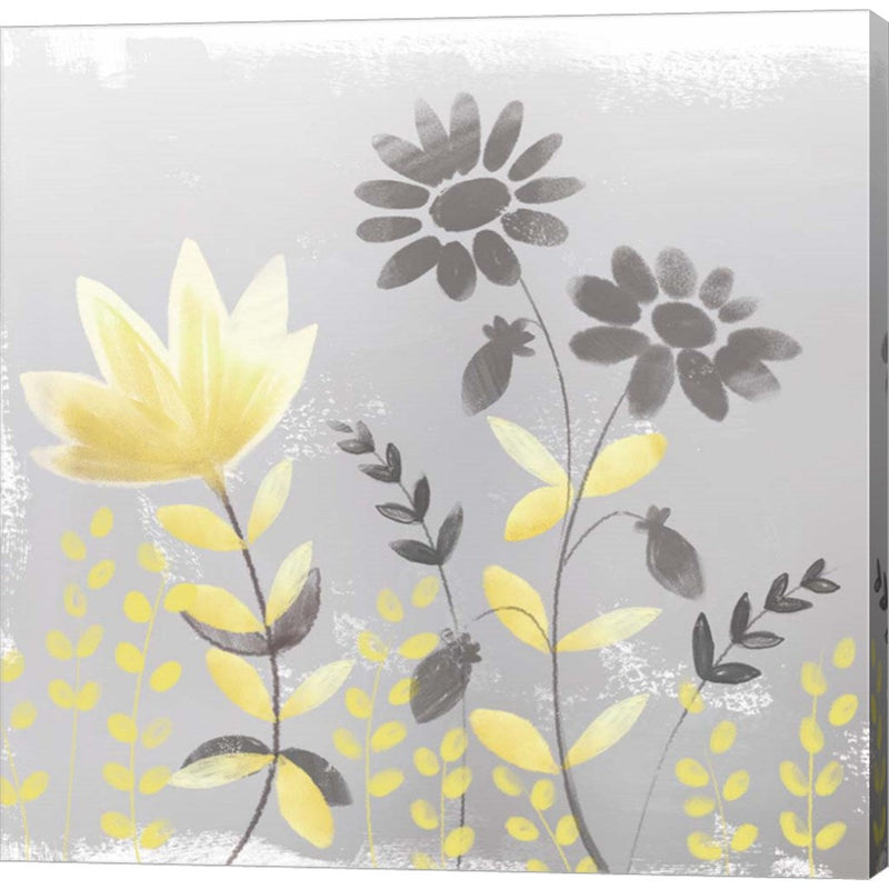 Soft Nature Yellow & Grey I by Northern Lights, Canvas Art