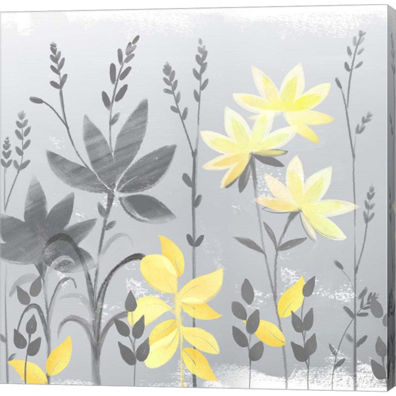 Soft Nature Yellow & Grey II by Northern Lights, Canvas Art