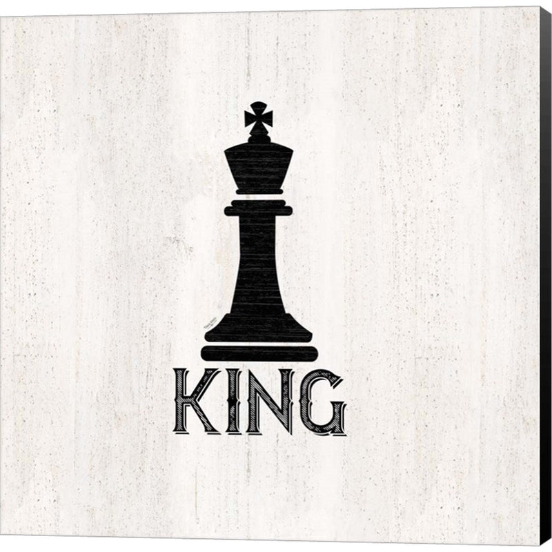 Chess Piece I-King by Tara Reed, Canvas Art