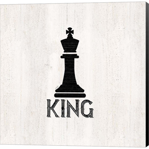 Chess Piece I-King by Tara Reed, Canvas Art