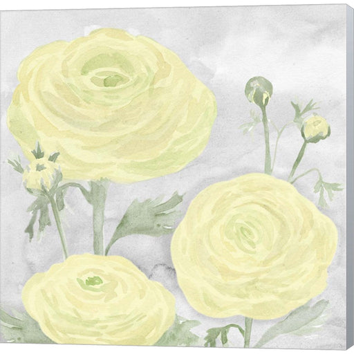Peaceful Repose Gray & Yellow I by Tara Reed, Canvas Art