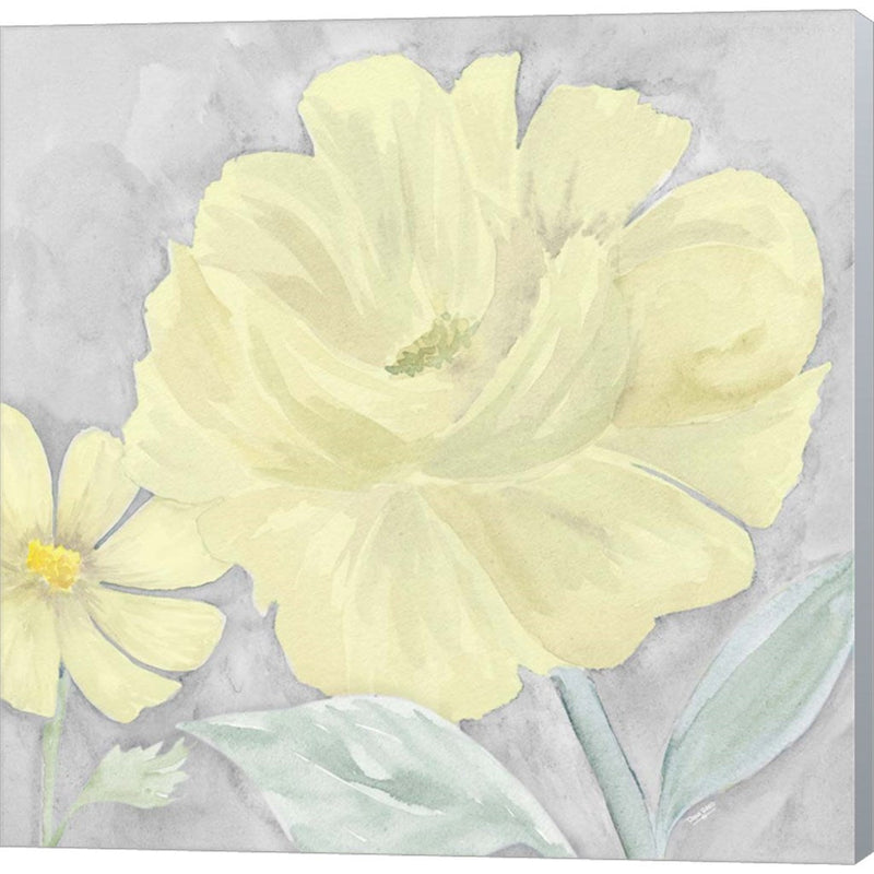 Peaceful Repose Gray & Yellow IV by Tara Reed, Canvas Art