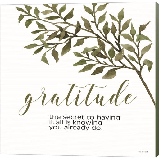 Gratitude by Cindy Jacobs, Canvas Art