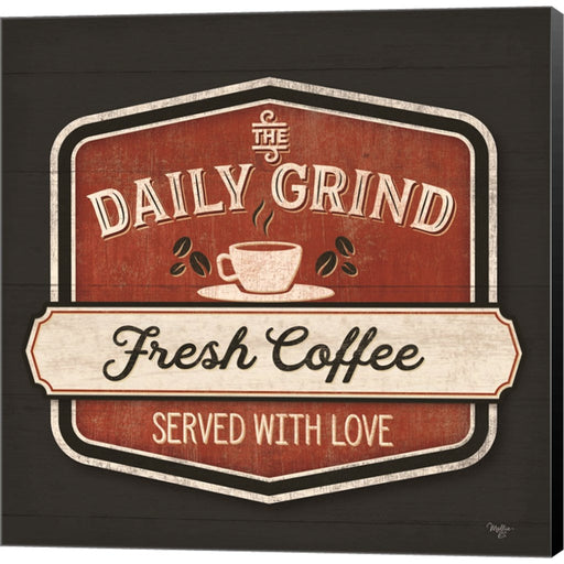 The Daily Grind by Mollie B., Canvas Art
