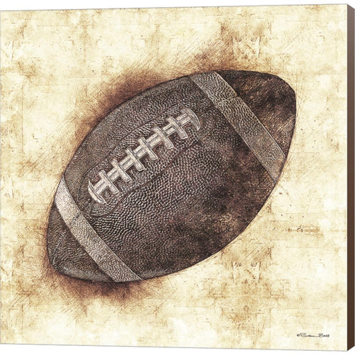 Football Sketch by Susan Ball, Canvas Art