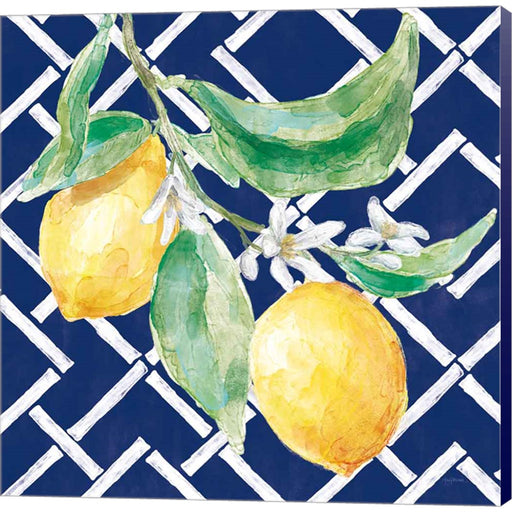 Everyday Chinoiserie Lemons I by Mary Urban, Canvas Art