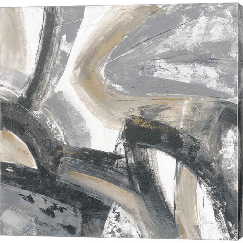 Urban Graffiti I Neutral by Silvia Vassileva, Canvas Art