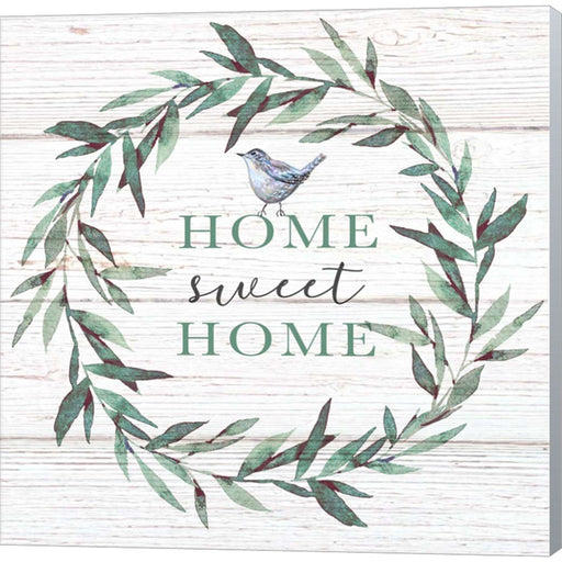 Home Sweet Home Bird by Elizabeth Tyndall, Canvas Art