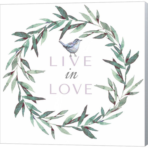 Live in Love by Elizabeth Tyndall, Canvas Art