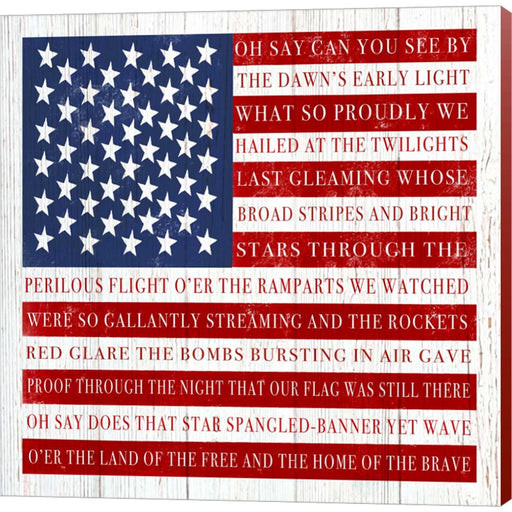 Oh Say Can You See by Elizabeth Tyndall, Canvas Art