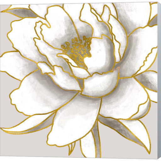 Gold Peony II by Elizabeth Tyndall, Canvas Art