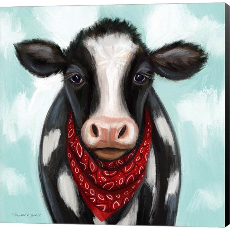 Cow Boy by Elizabeth Tyndall, Canvas Art