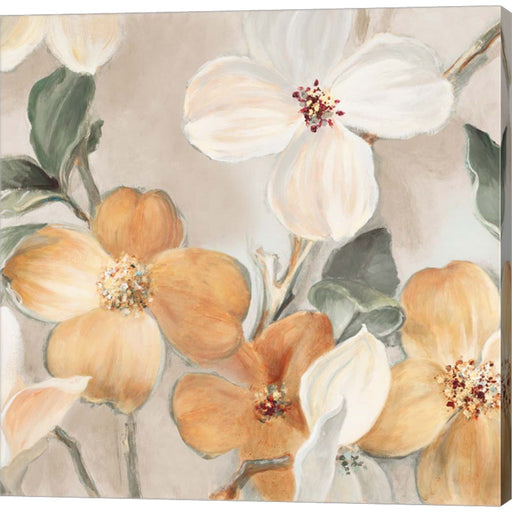 Neutral Bella Fiori Square by Lanie Loreth, Canvas Art