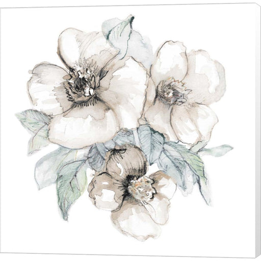 Moonlit Florals Square I by Lanie Loreth, Canvas Art