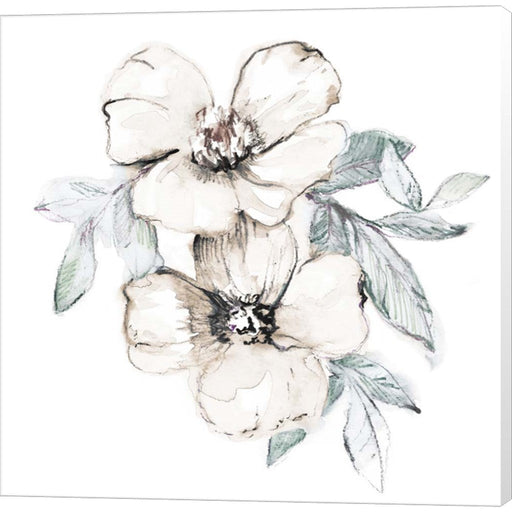 Moonlit Florals Square II by Lanie Loreth, Canvas Art